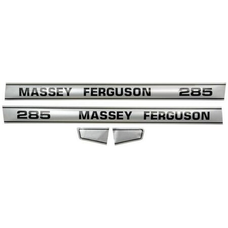 Aftermarket New Tractor Decal Set Fits Massey Ferguson 285 1698120M1